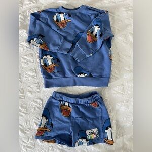 Zara Disney Donald Duck set